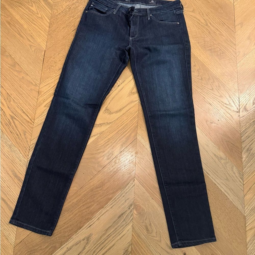 Dark Blue Women's Jeans cigarette AG fall denim winter school football 29r